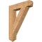 Ekena Millwork Traditional Arts & Crafts Smooth Bracket, Western Red Cedar, 5 1/2"W x 30"D x 38"H BKT06X30X38TRA03SWR - alternate 1